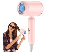 Hemousy Sèche-Cheveux Haute Vitesse - Sèche-Cheveux À Séchage Rapide,Portable et Pliable pour Voyage Maison Salon Hôtel Appartement Femmes et Hommes