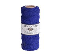 Hemptique Bobine de Ficelle de Chanvre Bleu Roi 50 g