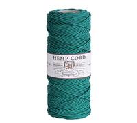 Hemptique Bobine de Ficelle de Chanvre Vert Résistance 9 kg 50 g