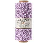 Hemptique Cotton Baker's Twine Bobine de Ficelle 2 Plis Violet 5,81 x 5,81 x 11,52 cm