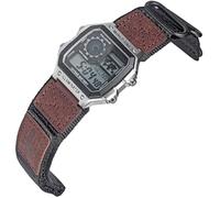 HEMSUT Bracelet tactique en nylon de 18 mm pour montres Casio | Bracelet résistant aux chocs à dégagement rapide de style militaire | Compatible avec AE-1200, DW-H5600, F-91W, A168W et plus encore