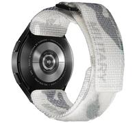 hemsut h Bracelet de sport en nylon robuste avec boucle tissée compatible avec Samsung Galaxy Watch 6/5/5 Pro/4/, 45/44/40 mm, Watch 4 Classic/45 mm, pour homme et femme