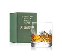 Hemswell Crystal Verre à Whisky 310 ml - Verre Tumbler Individuel en Cristal Sans Plomb, Base Solide, Design Premium - Idéal Single Malt/Bourbon/Scotch - Glenrigg