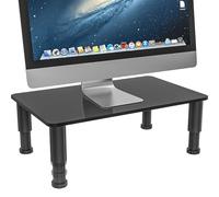 Hemudu Support Réhausseur Moniteur Ordinateur Portable PC Hauteur Réglable, Noir HD01B-002P
