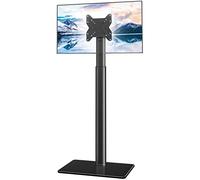 Hemuduplus Meuble TV Pied Support Pivotant pour Téleviseur Ecran LCD de 19 à 43 Pouce LED Plasma,HT1001BP