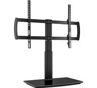 Hemuduplus Support TV sur Pied pour télévisions LCD/LED/Plasma de 32 à 70 Pouces Pivotante Hauteur réglable