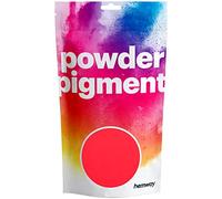 Hemway Coral Pink UV Fluorescent Pigment Powder Colour Luxury Sparkle Dye Metallic Pigments for Epoxy Resin, Polyurethane Paint and Cement - 50g