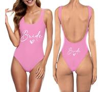Hen Party Team Bride Maillot de Bain Une pièce mariée pour Femme, Maillot de Bain Une pièce mariée de Mariage pour Fille 59