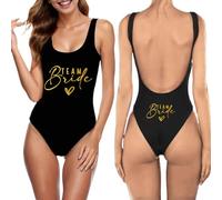 Hen Party Team Bride Maillot de Bain Une pièce mariée pour Femme, Maillot de Bain Une pièce mariée de Mariage pour Fille 59