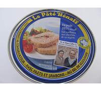 Henaff, Le pate d'Henaff, avec filets et jambons, la boite, 260g