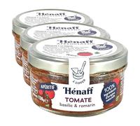 HENAFF TOMATE, BASILIC & ROMARIN 0.13 kg (Lot de 3)
