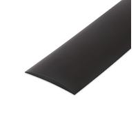 HENANCXF Bordure Adhésive à Placage 5m sans Repassage - Profil Pré-encollé pour Angles, Encadrements Miroir & Décoration Murale | pour Meubles et Plafonds (Color:Noir)