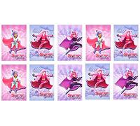 HENBRANDT 10 mini carnets de notes Super Girls