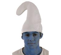 Henbrandt Adults White Gnome Felt Hat Fancy Dress Accessory