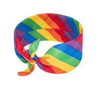 HENBRANDT Bandana arc-en-ciel pour homme et femme - Cache-tête arc-en-ciel - Cache-cou - Bandana Gay Pride LGBTQ - Accessoires de fierté, Arc-en-ciel, Taille unique