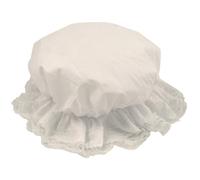 Henbrandt Chapeau de serpillère victorien pour femme Blanc
