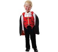 HENBRANDT de Luxe Vampire Garçon Bébé Costume Halloween Déguisement Fête Taille 2-4 Ans