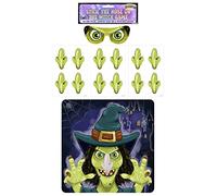 HENBRANDT Halloween Party Game - Collez Le Nez sur la sorcière