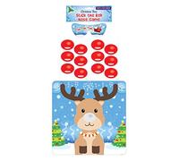 HENBRANDT Jeu de Noël comprenant 14 pièces Collage de nez rouge sur le renne Rudolphe