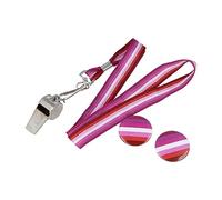 Henbrandt Lot de 1 badge lesbien de 4 cm - Accessoires LGBT Pride - Accessoires pour les défilés de la Gay Pride - Pour fêtes et carnavals, Plastique