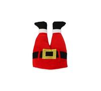 HENBRANDT Lot de 1 chapeau de Père Noël amusant pour adulte - Accessoire de déguisement pour homme et femme