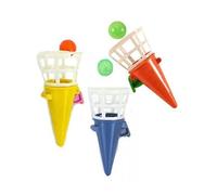 HENBRANDT Lot de 12 Mini Jouets Click & Catch (7 cm) - Unisexe