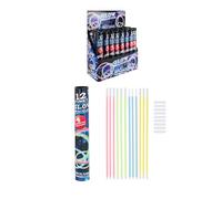 HENBRANDT Lot de 144 bâtons fluorescents lumineux et connecteurs de 21 cm pour enfants et adultes