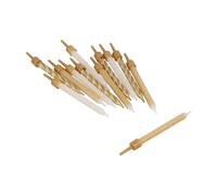 Henbrandt Lot de 24 bougies de fête dorées avec bougeoirs, 3 styles assortis pailletés + spirales bougies de célébration pour gâteaux d'anniversaire, fête de mariage, fête prénatale et décorations