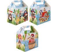 Henbrandt - Pirate - Boîtes cadeaux pack de 12 - Carton SG32671 (taille unique) (Coloré)