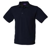 Henbury 65/35 pique classique polo chemise h400 - unisexe casual t-shirt