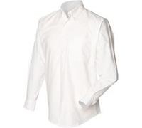 Henbury - Chemise à manches longues - Homme (4XL) (Blanc) - UTRW637 Blanc, Blanc G
