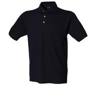 Henbury classique Coton Col montant Polo piqué - Unisexe Plain Casual Tee