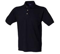 Henbury classique Heavy Polo piqué H100 Marine XL