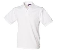 Henbury Coolplus Unisexe Col en tricot Chemise polo-Sports Casual T-shirt simple
