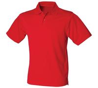 Henbury Coolplus Unisexe Col en tricot Chemise polo-Sports Casual T-shirt simple