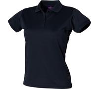 Henbury Damen Coolplus® Polo-Shirt / Chemise polo, RW636 (3XL) (Marineblau)