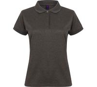 Henbury Damen Coolplus® Polo-Shirt / Polo shirt, RW636 (2XL) (Graphit meliert)