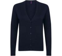 Henbury - Gilet boutonné - Femme (M) (Bleu marine) - UTRW4756 Bleu Marine G
