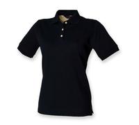 Henbury H121 Chemise Polo Classique À Manches Courtes En Coton Pour Femmes