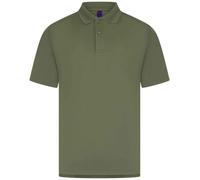 Henbury H475 Hommes Coolplus Wicking Respirant Polyester Polo Manches Courtes