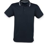 Henbury Herren Coolplus Polo-Hemd, Kurzarm RW4752 (Medium) (Marineblau)