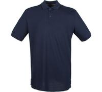 Henbury Herren Pique Polo-Shirt PC2590 (XL) (Marineblau)