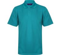 Henbury Herren Polo-Shirt Coolplus Pique RW635 (XS) (Jade)