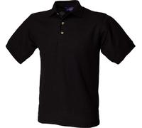 Henbury Herren Polo-Shirt Ultimate RW628 (Xlarge) (Schwarz)