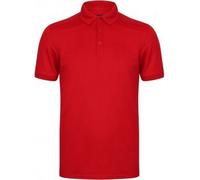 Henbury Herren Stretch Mikrofine Pique Polo Shirt PC2951 (2XL) (Rot)