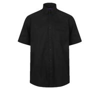 Henbury Manche Courte Anti-bactérien Facile Soin Respirant Chemise Polyester