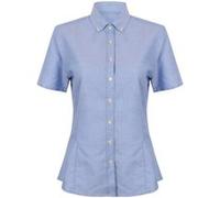 Henbury Modern - Chemise à manches courtes - Femme (2XL) (Bleu) - UTRW5426 Bleu G