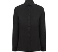Henbury Modern - Chemise Oxford à manches longues - Femme (3XL) (Noir) - UTRW5424 Noir G