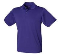 Henbury - Polo à manches courtes - Homme (L) (Pourpre vif) - UTRW635 Pourpre Vif, Pourpre vif G