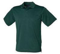 Henbury - Polo à manches courtes - Homme (L) (Vert bouteille) - UTRW635 Vert Bouteille, Vert bouteille G
